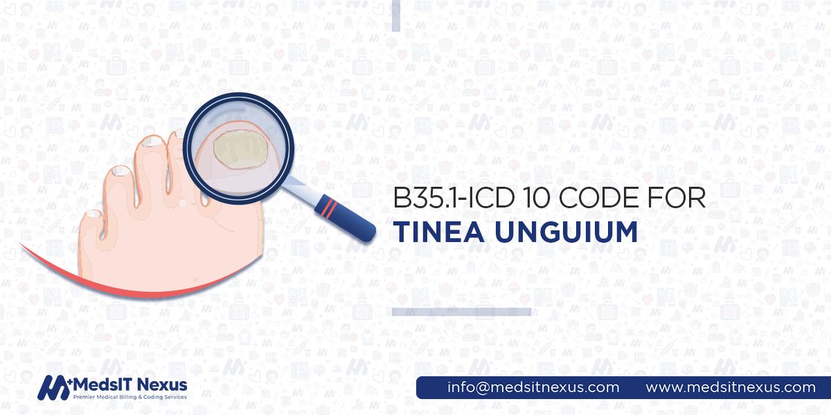 b35.1-icd 10 code for tinea unguium