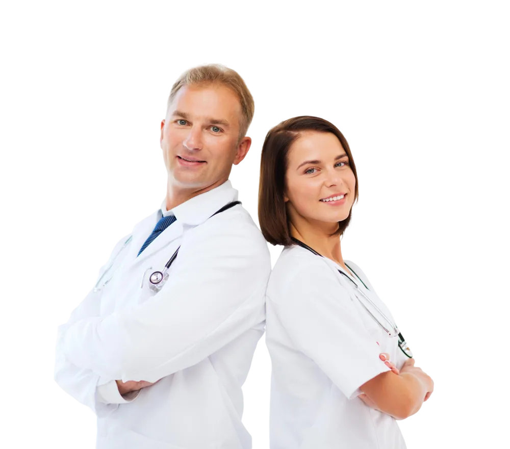 Two healthcare providers