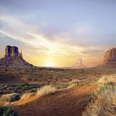 Desert canyon landscape in Arizona